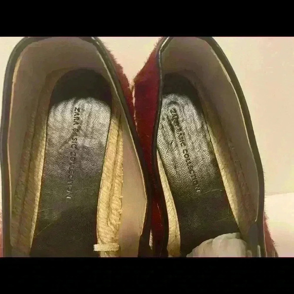 Zara size 7.5 espadrille. Worn once! Snake skin - Picture 5 of 7